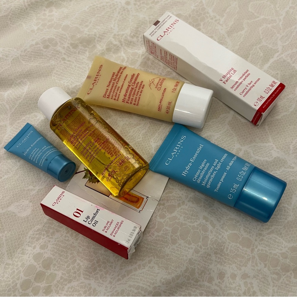 🆕 Clarins Skincare Collection Travel-Size Products